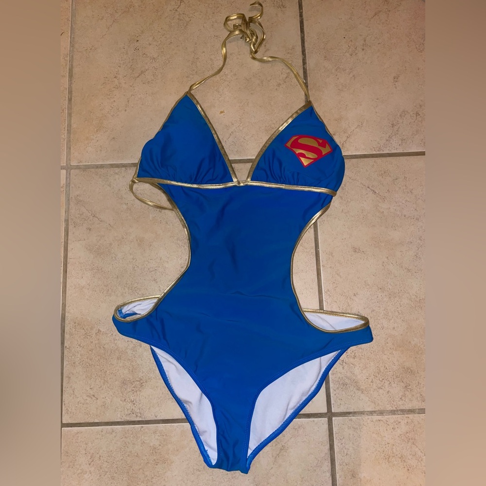 Superman one piece Swimsuit